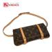 LOUIS VUITTON Louis Vuitton M51159 небольшая сумочка mareru портфель поясная сумка монограмма сумка-пояс Brown женский [ б/у ]