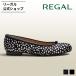  Reagal официальный REGAL F33Sob утечка tou балетки черный узор плоская обувь женский Reagal 