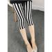  бесплатная доставка стильный длиные ноги полоса прекрасный ножек тонкий леггинсы 7 минут длина леггинсы / джегинсы / зима время ограничено охлаждающий Halloween Рождество 