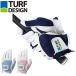  Golf перчатка TURFDESIGN брезент дизайн TDGL-2170L обе рука женский Golf перчатка Golf перчатки белый белый розовый бледно-голубой голубой 
