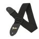 FENDER Economy Strap GOLD 2" Black Polyester Logo Straps гитара ремешок 