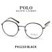 �ݥ� ���ե������ ��� �ᥬ�� POLO RALPH LAUREN PH1210 �֥�å� ���졼