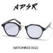 A.D.S.R. adsr солнцезащитные очки SATCHMO2sachimo2 01 (c) Shiny Black Silver / Blue Lens ADSRe-ti-esa-ru