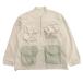 20aw WIND AND SEA WDS wing Dan si-UTILITY JACKET служебная программа жакет тянуть over M свет бежевый мужской б/у одежда б/у 