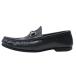  хорошая вещь GUCCI Gucci 1953 коллекция шланг bit металлические принадлежности Loafer мокасины обувь обувь 7/26.0 чёрный черный серебряный 387598 мужской б/у одежда б/у 