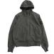  хорошая вещь STONE ISLAND Stone Islay ndo14aw SOFT SHELL-R soft ракушка жакет compass значок Parker капот M серый мужской б/у одежда б/у 