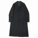  как новый Yohji Yamamoto POUR HOMME Yohji Yamamoto бассейн Homme 19AWteka. губчатая тыква пальто жакет длинный архив 1 черный мужской б/у одежда б/у 