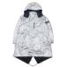  не использовался DIOR HOMME Dior Homme 20aw Descente сотрудничество лыжи Capsule коллекция двустороннее пальто 48 серебряный темно-синий мужской б/у одежда б/у 