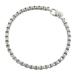  как новый TIFFANY&amp;Co. Tiffany новый товар отделка венецианский ссылка браслет SV925 двойной XLarge серебряный мужской женский б/у одежда б/у 