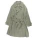  прекрасный товар MARKAWAREma-ka одежда 24ss SUPER LIGHT TRENCH COAT свет хлопок тренчкот жакет блузон 2 хаки мужской б/у одежда б/у 