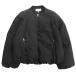  прекрасный товар LOEWE Loewe pa dead Bomber жакет блузон дыра g овечья кожа patch полет с хлопком 46 чёрный черный мужской б/у одежда б/у 