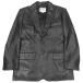  хорошая вещь renoma Renoma Vintage Ram кожаный жакет кожаная куртка tailored jacket блейзер 2B общий обратная сторона no- отдушина M черный мужской б/у одежда б/у 