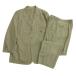 Papas Papas 4B костюм выставить tailored jacket блейзер брюки слаксы хлопок M хаки серия мужской б/у одежда б/у 