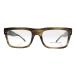  не использовался GIORGIO ARMANIjoru geo Armani очки очки очки квадратное размер 55*20-145 чай Brown мужской женский б/у одежда б/у 