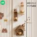 LINE FRIENDS дверь bell магнит тип ветряной колокольчик дверь звонковое устройство из дерева вход bell латунь bell магнит стандартный лицензия Brown BROWN шоко CHOCO