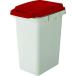 TRUSCO( Trusco ) объединенный one рука прокладка бледный красный 70L мусорная корзина мусорка TRHPP-70-R