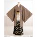  день совершеннолетия мужчина hakama в аренду mo071s. есть hakama полный комплект мужчина кимоно перо тканый hakama мужской Новый год 1 месяц популярный [Modern Classic]foruchina Brown × чёрный золотой hakama 