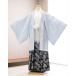  день совершеннолетия мужчина hakama в аренду mo232s. есть hakama полный комплект мужчина кимоно перо тканый hakama мужской Новый год 1 месяц популярный прохладный модный освежение . бледно-голубой современный × чёрный серебряный черепаха . hakama 