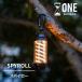 ONE SECOND one Second SPYROLL Spy low LED фонарь заряжающийся ... штатив есть kalabina есть кемпинг предотвращение бедствий интерьер спираль 