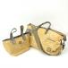 *SALE50%OFF*ZOYzo-i2way сумка "Boston bag" × Cart сумка желтый × золотистый, цвет шампанского покрытие campus Golf 