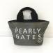 * есть перевод *PEARLY GATES Pearly Gates Cart сумка серый × чёрный Nico Chan внутри карман есть Logo принт Golf 