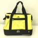 le coq sportif Le Coq 2 слой тип сумка "Boston bag" желтый × чёрный плечо с ремешком . Golf 