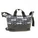 40%OFF цена |( прекрасный товар )PEARLY GATES Pearly Gates сумка "Boston bag" темный neibi-× белый × чёрный PG Nico Chan плечо имеется Golf 