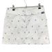  filler Golf вельвет юбка белый × светло-серый .... общий рисунок стрейч женский L Golf одежда FILA GOLF