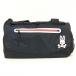 ( прекрасный товар )Psycho Bunny носорог koba колено сумка "Boston bag" темно-синий × белый обувь место хранения возможно плечо с ремешком . Golf 