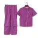  Puma непромокаемая одежда верх и низ в комплекте ( короткий рукав блузон / брюки ) лиловый женский L Golf одежда PUMA|10%OFF цена 