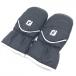 ( очень красивый товар )FootJoy foot Joy рукавица перчатки чёрный × белый с изнанки флис мужской Golf одежда 