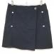 23 район Golf юбка темно-синий × белый тканый ткань подкладка имеется стрейч рубашка стопор имеется женский 61 Golf одежда 23 район 