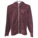 zo-i Zip Parker бордо велюр style ворсистый женский 38 Golf одежда ZOY( прекрасный товар )