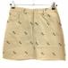 Beams Golf юбка светло-коричневый × зеленый .... общий рисунок женский S Golf одежда BEAMS GOLF