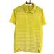  Oacley рубашка-поло с коротким рукавом желтый × белый окантовка стрейч мужской S/P Golf одежда Oakley( очень красивый товар )|SALE цена 
