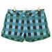  Dance With Dragon шорты голубой × чёрный проверка хлопок . женский 3(L) Golf одежда Dance With Dragon( очень красивый товар )|SALE цена 