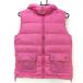 23 район спорт 2WAY жилет розовый легкий капот съемный down 90% женский Golf одежда 23 район ( прекрасный товар )|SALE цена 