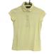  ракушка bo рубашка-поло с коротким рукавом желтый нейлон 100% одноцветный женский XS Golf одежда CHERVO( прекрасный товар )|SALE цена 