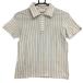 piko-ne рубашка-поло с коротким рукавом голубой × желтый полоса рисунок общий рисунок женский 0 Golf одежда PICONE|SALE цена 