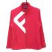  Fidra жакет блузон красный розовый × белый тканый ткань рукав Logo женский M/M Golf одежда FIDRA( прекрасный товар )