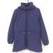 [ super-beauty goods ] Munsingwear wear with a hood . down jacket purple × navy dot total pattern . origin Logo lady's LL Golf wear Munsingwear|15%OFF price 