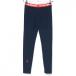 [ super-beauty goods ] Le Coq leggings pants navy × red one part mesh hem Logo print lady's M-L Golf wear le coq sportif|10%OFF price 