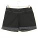 [ beautiful goods ] Oacley short pants black × navy one part stripe pattern back Logo .... lady's M Golf wear Oakley