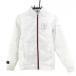  Kappa 2WAY с хлопком жакет белый стеганое полотно рукав съемный женский S Golf одежда Kappa
