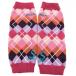 [ очень красивый товар ] Srixon вязаный гетры розовый × лиловый a-ga il способ diamond рисунок шерсть . женский Golf одежда SRIXON|SALE цена 