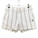  Pearly Gates шорты белый × мульти- полоса внутри сторона 30 годовщина женский 0(S) Golf одежда PEARLY GATES|SALE цена 