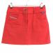  filler Golf юбка красный карман трехцветный линия женский S Golf одежда FILA GOLF