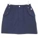 pa-se язык tadue юбка темно-синий × белый задний принт стрейч женский S Golf одежда PAR72( очень красивый товар )
