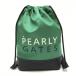 Pearly Gates сумка для обуви зеленый × чёрный Logo принт мешочек L Golf PEARLY GATES
