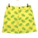  Paradiso юбка желтый × зеленый leaf рисунок точка рисунок внутри сторона внутренний брюки женский M Golf одежда Paradiso( прекрасный товар )